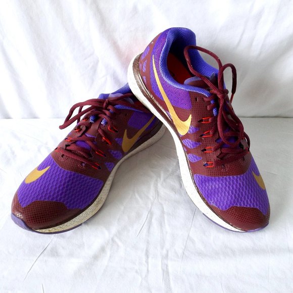 Nike Shoes - Nike Zoom Running Sneakers, Purple, Size 10.5